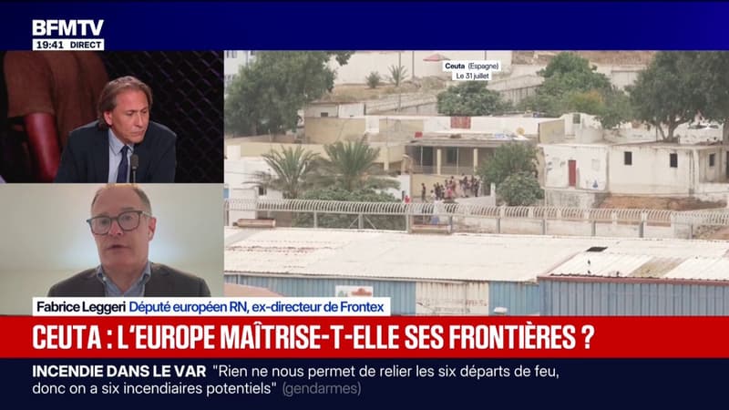 Crise migratoire à Ceuta: Le gouvernement de Pedro Sanchez nous a habitué à créer une ambiance de laxisme", déclare Fabrice Leggeri, député européen RN