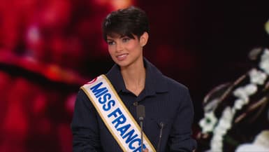 Eve Gilles, Miss France 2024 sur BFMTV