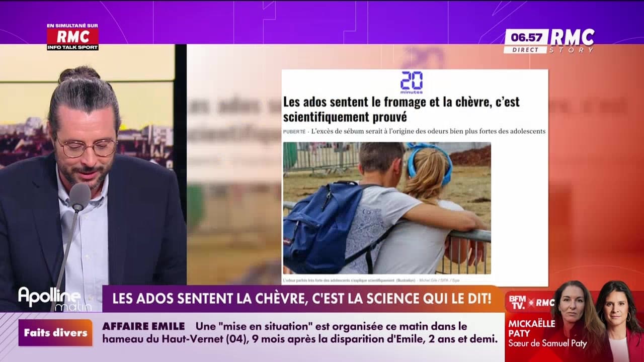 On n'a pas osé vous en parler : Les ados sentent la chèvre, c'est la ...