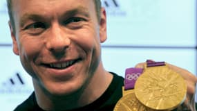 Chris Hoy en 2012 lors des JO de Londres
