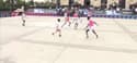 Figo a assisté à des petits matchs près du Palais de Tokyo
