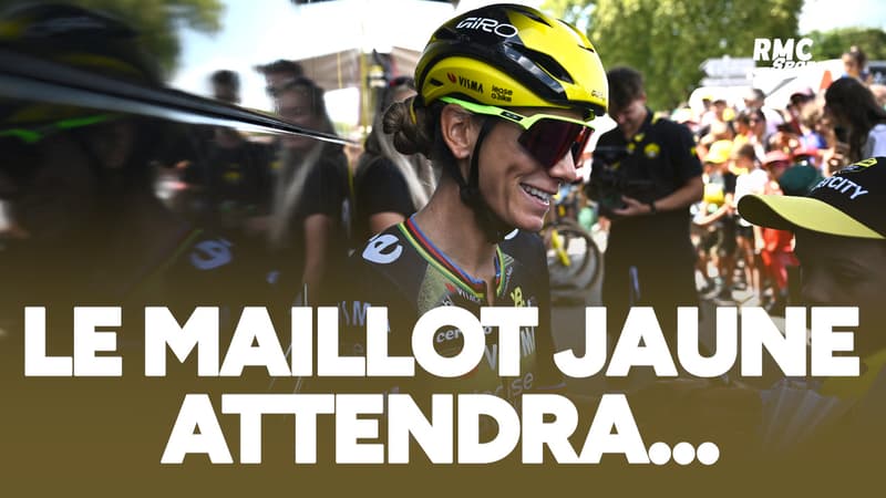 Tour de France féminin (E7) : "Ce n’était pas le but de prendre le maillot jaune", assure Ferrand-Prévot