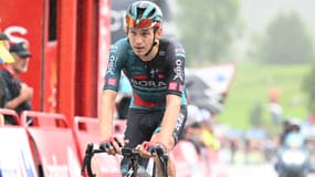 Lennard Kämna lors de la 16e étape de la Vuelta, le 12 septembre 2023.