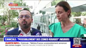 Vague de chaleur: le ministre de la Santé Yannick Neuder indique que "Météo-france peut annoncer des zones rouges"