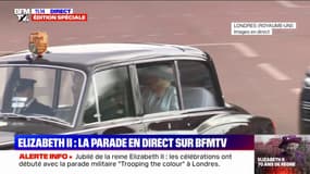 Le prince Charles et Camilla arrivent à Buckingham pour le jubilé d'Elizabeth II