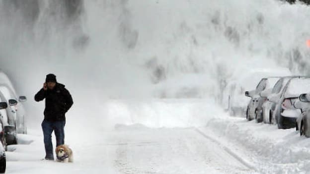 Après "Hercules" en janvier 2014, New York s'apprête à affronter une nouvelle tempête de neige, lundi 26 janvier 2015.