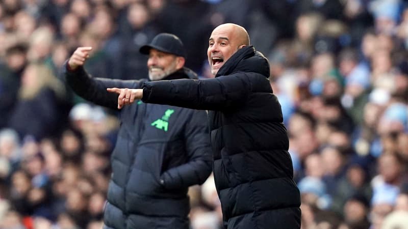 J. Klopp et P. Guardiola