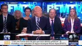 Tract LR : "Il n'y a pas d'idées choquantes dans ce document mais des mots qui devraient rassembler", estime Brice Hortefeux