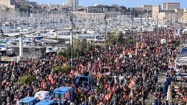 Manifestation du 7 mars à Marseille