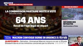 Réforme des retraites: que contient l'accord issu de la commission mixte paritaire?