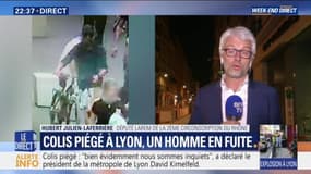 La bombe montre "un travail d'expert", mais "avec une charge très faible" explique Hubert Julien-Laferrière (LaREM)
