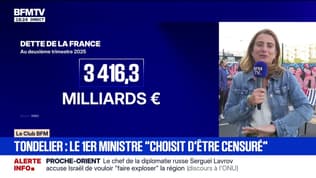 Dette de la France: Marine Tondelier, secrétaire nationale des Écologistes, explique "qu'il y a une bonne et une mauvaise dette"