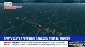 Où est le Père Noël? BFMTV vous indique où se situe son traîneau 