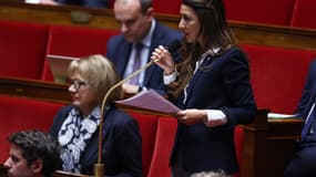 Sabrina Agresti-Roubache à l'Assemblée nationale, le 11 avril 2023.