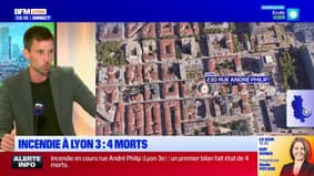 4 morts ce lundi dans un incendie dans le 3ème arrondissement de Lyon