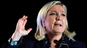 La présidente du FN Marine Le Pen