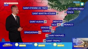 Météo Côte d'Azur: Soleil et quelques nuages ce vendredi, 35°C à Draguignan et 31° à Nice