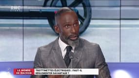 #Trottinette - "Il faut une réglementation sévère tout en parlant aux gens qui l'utilisent ! Une limite de 6 km, c'est ridicule !" @DICKENSDAVID1 