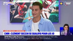 Clément Secchi, du Cercle des nageurs de Marseille, s'est qualifié pour les Jeux Olympiques