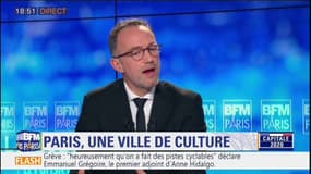 Emmanuel Grégoire: "Paris sans ses artistes, ce n'est plus exactement Paris"