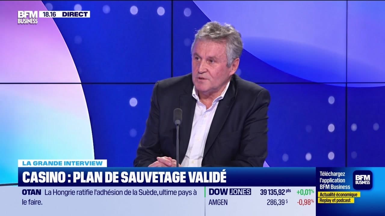 Thierry Blandinières (Invivo) Casino, plan de sauvetage validé 26/02