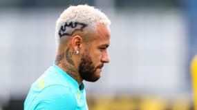 Neymar Jr avec le Brésil, à Sao Paulo le 10 novembre 2021