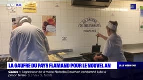 La gaufre du pays Flamand pour le Nouvel An 