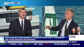 Guillaume Le Grand (cofondateur et président de Towt): "10 jours pour traverser l'océan avec un surcoût d'un centime d'euro par kilo"