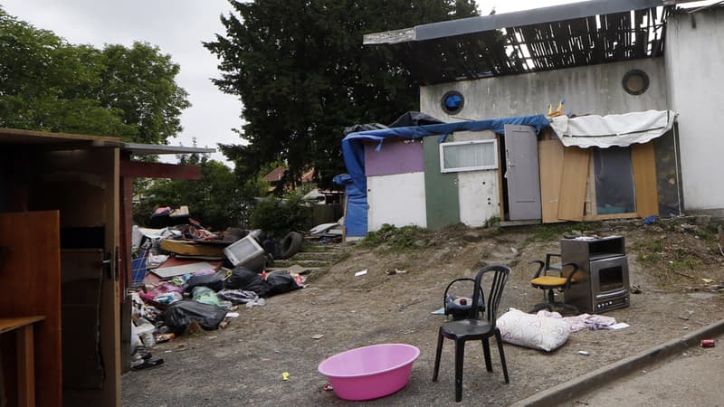 L'un des plus vieux camps de roms de Seine-Saint-Denis, à Bobigny, a été évacué ce mardi. (Photo d'illustration)