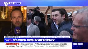 Campagne européenne du RN: "Il faut plus de défense des intérêts français en Europe" assure Sébastien Chenu