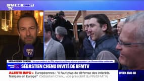 Campagne européenne du RN: "Il faut plus de défense des intérêts français en Europe" assure Sébastien Chenu