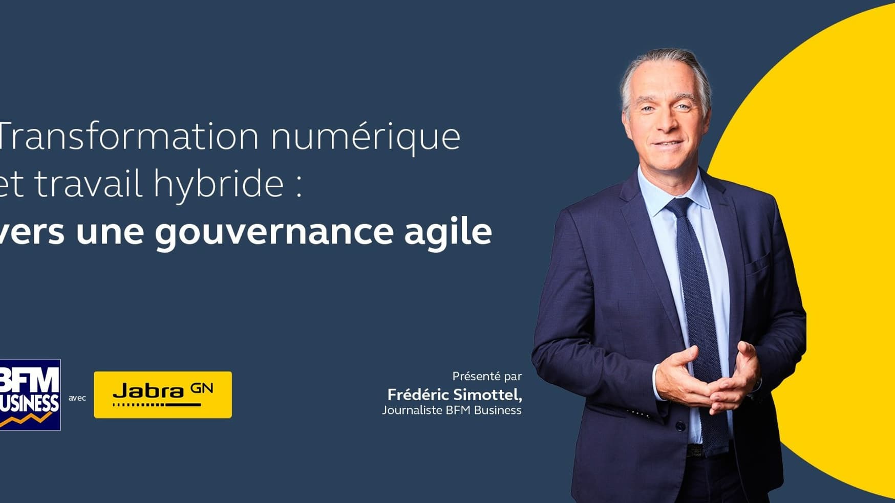 Conférence digitale Jabra Live Show en partenariat avec BFM Business