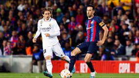 Luka Modric et Sergio Busquets