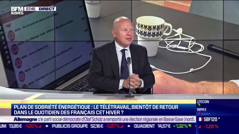 Sobriété énergétique: le télétravail, bientôt de retour dans le quotidien des Français ?