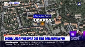 Digne-les-Bains: l'UDAF visé par des tirs d'arme à feu