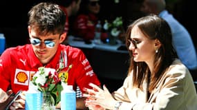 Charles Leclerc et sa compagne Charlotte