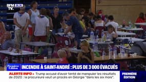 Incendie à Saint-André: plus de 3000 personnes ont dû être évacuées 