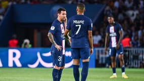 Lionel Messi et Kylian Mbappé