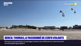 Berck-sur-Mer: Thomas, passionné de cerfs-volants