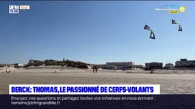 Berck-sur-Mer: Thomas, passionné de cerfs-volants