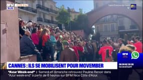 Cannes: une cinquantaine de personnes se mobilisent pour Movember
