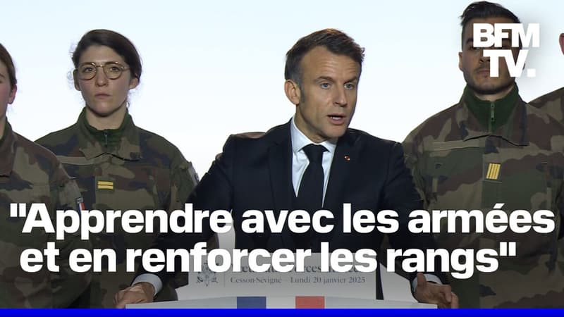 Emmanuel Macron souhaite 