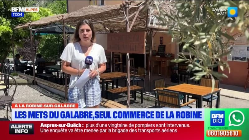 La Robine-sur-Galabre: Les mets du Galabre, seul commerce de la Robine