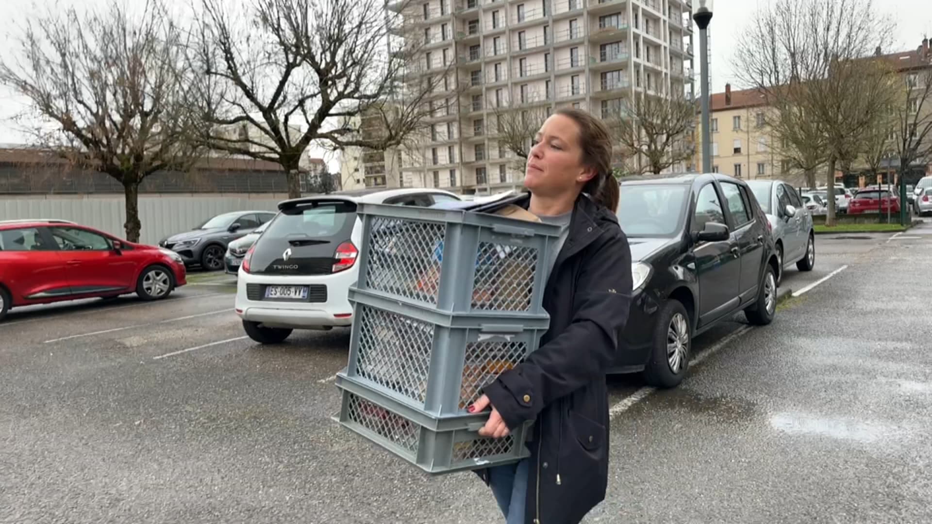 Anne Weixler est livreuse depuis deux ans.