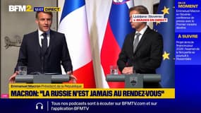 Retraites : "Ça n'est ni l'abrogation, ni la suspension", affirme Emmanuel Macron
