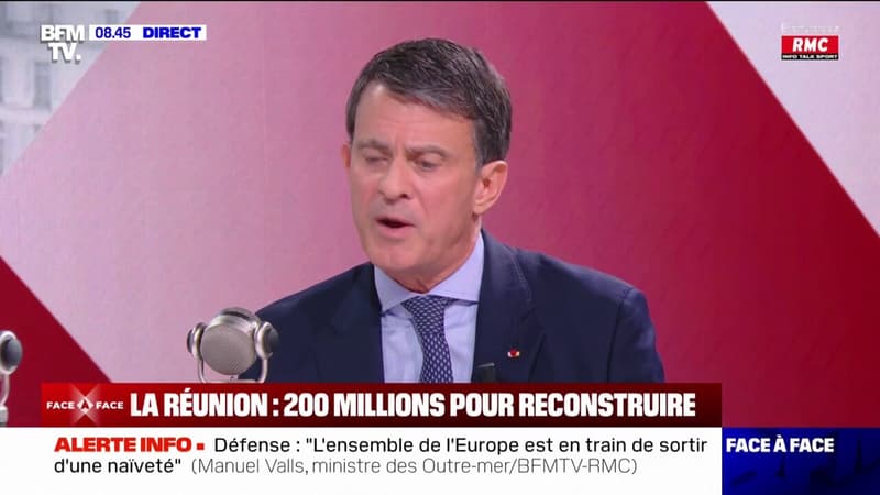 Mayotte: Manuel Valls estime que la reconstruction 