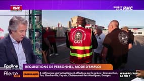 Concrètement, ça consiste en quoi, réquisitionner un personnel en grève ?