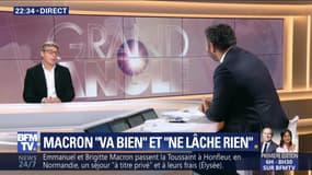 Emmanuel Macron "va bien" et "ne lâche rien"