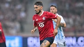 Rémy Cabella avec Lille contre Rijeka