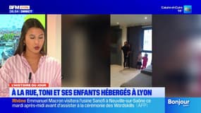 Rhône: à la rue, Toni et ses enfants hébergés à Lyon